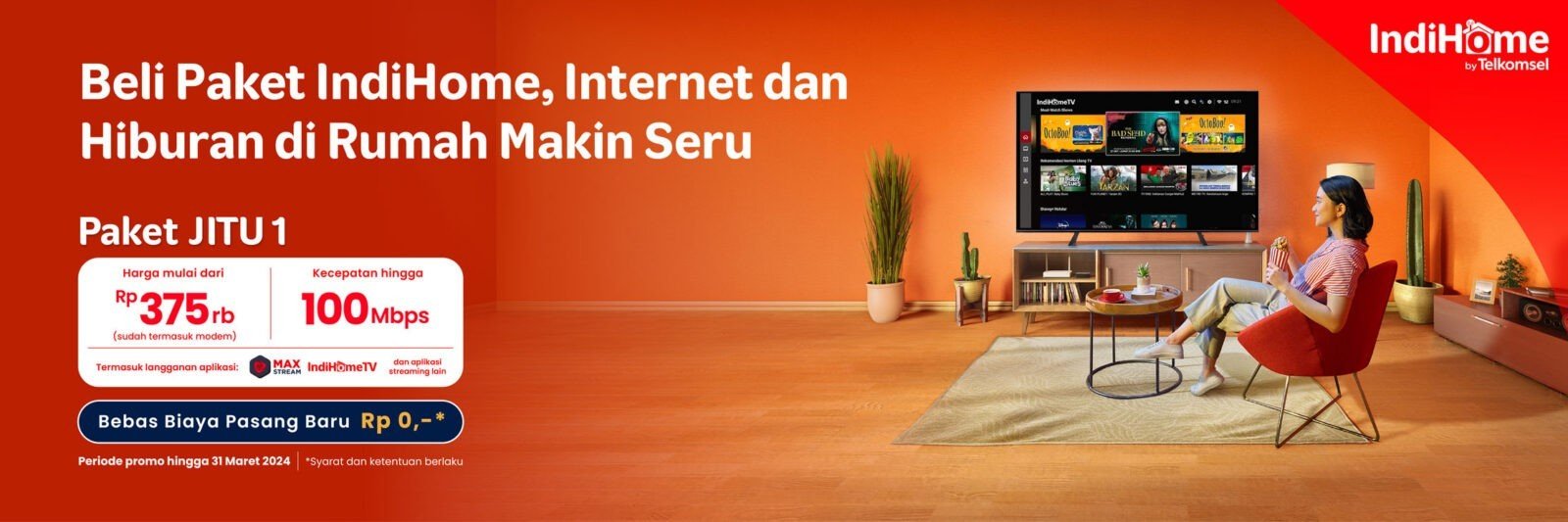 indihome,fiber,indihome sidoarjo,IndiHome TV,Promo Paket Jitu IndiHome Sidoarjo