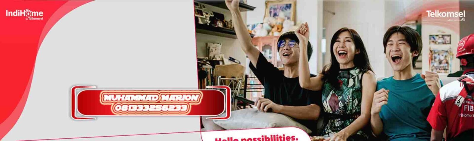 Sales IndiHome By Telkomsel 081333256233