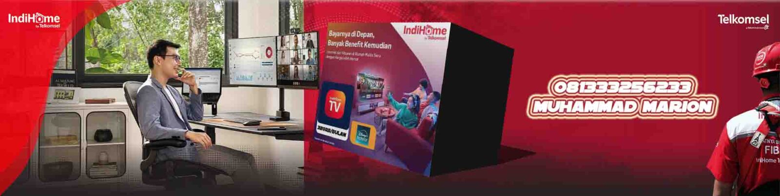 Sales IndiHome By Telkomsel 081333256233